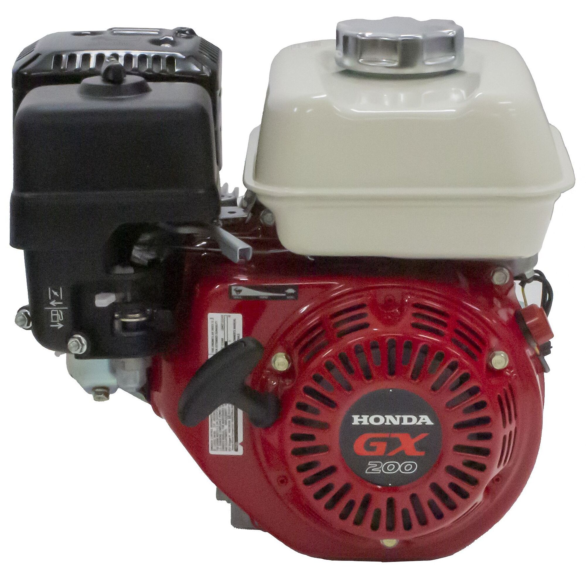 Honda GX Series | OHV | 196cc | 3/4 In. x 2.00 In. | Recoil | Horizontal | 6:1 Gear Reduction| Model: GX200UT2XHX2
